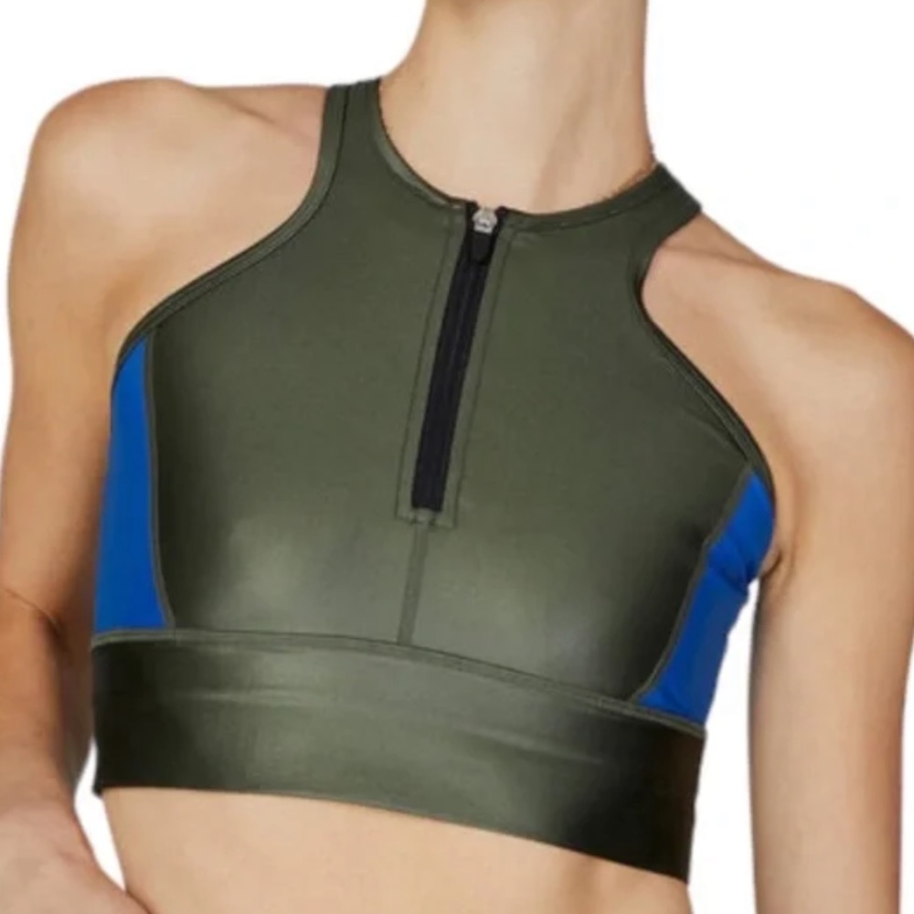 All Access/Bandier Zip Sports Bra